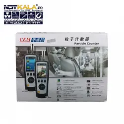 مشخصات، قیمت و خرید غبارسنج پارتیکل کانتر سی ای ام CEM DT-9880 » NDTKALA
