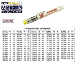 مرغوبترین گچ حرارتی جوشکاری Tempilstik در فروشگاه ان دی تی کالا » ان دی تی کالا