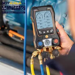 مشخصات، قیمت ارزان و باکیفیت و خرید گیج منیفولد دیجیتال تستو TESTO 557 » NDTKALA