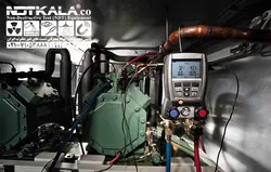 مشخصات، قیمت و خرید گیج منیفولد 4 شیر تستو TESTO 570 » NDTKALA