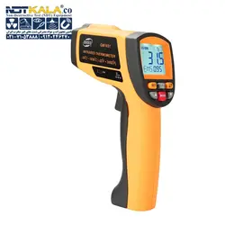 مشخصات، قیمت و خرید ترمومتر لیزری تفنگی دیجیتال بنتک Benetech GM1651 » NDTKALA