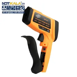 مشخصات، قیمت و خرید ترمومتر لیزری تفنگی دیجیتال بنتک Benetech GM1651 » NDTKALA