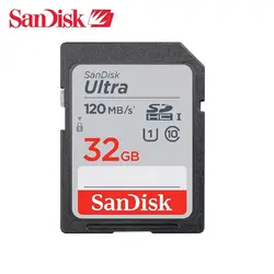 کارت حافظه سندیسک Sandisk SD 32GB 120MB/S Ultra SDHC UHS-I