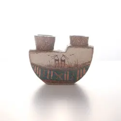 ظرف سفالی مدل دوات