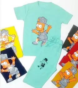 تی شرت شلوارک سیمپسون