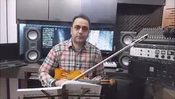 دختر بویراحمدی ایمان ملکی ویولن