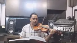 فرود چهارگاه ردیف اسدالله ملک ایمان ملکی ویولن