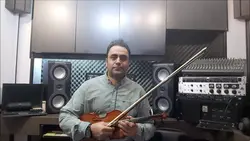بداهه‌نوازی سه‌گاه فاسری ایمان ملکی ویولن