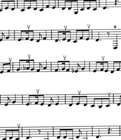 نت چهارمضراب بیات راجه اصفهان ر جلیل شهناز آلبوم یاران زنده‌رود