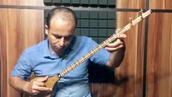 بداهه‌نوازی چهارگاه مایه‌ی دو در کلاس درس نیما فریدونی سه‌تار