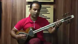 سیم پنجم و ششم برگه ۲۴ کتاب اول آموزش جلال ذوالفنون تار نیما فریدونی