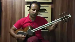 تمرین سیم اول برگه ۲۴ کتاب آموزش جلال ذوالفنون تار نیما فریدونی