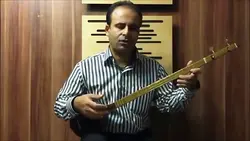 سیاه چنگ دولاچنگ برگه ۳۲ کتاب اول آموزش جلال ذوالفنون سه‌تار نیما فریدونی