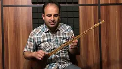 دوتاری یا تنبوری نواختن سه‌تار و انواع مضراب تنبور نیما فریدونی