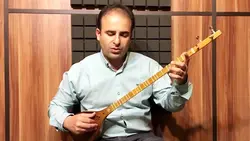 آهنگ محلی بختیاری روایت جلال ذوالفنون شور نیما فریدونی سه‌تار