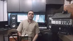 تمرین با ساز آموزش وزن‌خوانی کتاب ریتم در موسیقی ایمان ملکی ویولن