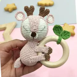 جغجغه نوزاد طرح گوزن