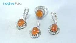 نیم ست عقیق یمن