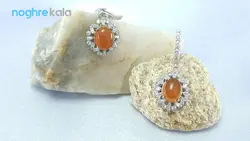 نیم ست عقیق یمن