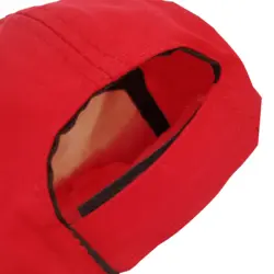 روپوش آشپزی مشکی قرمز طرح تیام دو تیکه با کلاه نقابدار