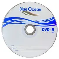 دی وی دی خام مدل Blue Ocean بسته 50 عددی