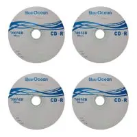 سی دی خام مدل Blue Ocean مجموعه 4 عددی