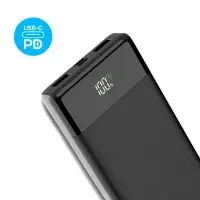 پاوربانک وریتی ظرفیت 10000mAh فست شارژ مدل V-PA123PD مشکی