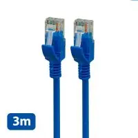 کابل شبکه 3 متری Orange مدل CAT5 آبی
