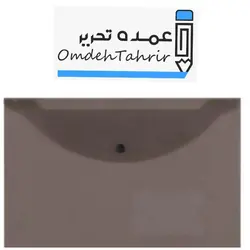 پوشه دکمه دار پلاستیکی جا کارتی دار مارک CAMEL سایز ( A4 )