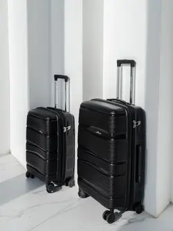 چمدان رزمری مدل Rose Merry RL-301-3S سایز بزرگ مشکی