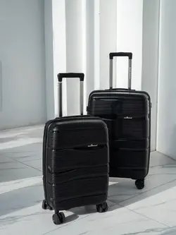 چمدان رزمری مدل Rose Merry RL-301-3S سایز بزرگ مشکی