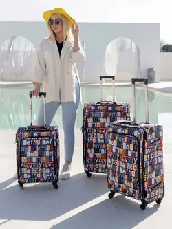 چمدان رزمری مدل Rose Merry RL-455-3B سایز متوسط