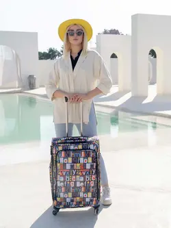 چمدان رزمری مدل Rose Merry RL-455-3B سایز کوچک