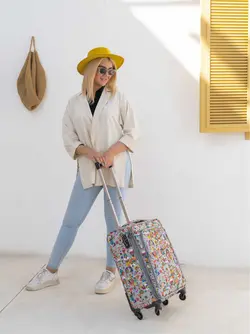 چمدان رزمری مدل Rose Merry RL-459-3B سایز متوسط
