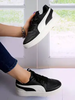 کفش پیاده روی زنانه مدل C926 رنگ مشکی-سفید