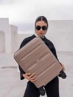 چمدان رزمری مدل Rose Merry RL-303-3S سایز بزرگ خاکستری