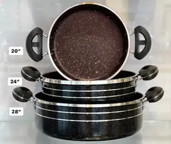 سه تابه دو دسته سهند