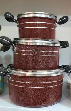 سرویس قابلمه طرح چدن