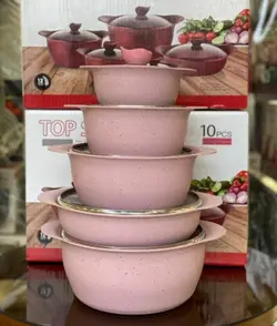 سرویس قابلمه تاپ استار 10 پارچه