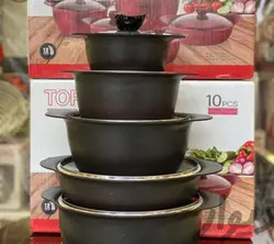 سرویس قابلمه تاپ استار 10 پارچه