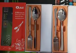 قاشق و چنگال 6 نفره