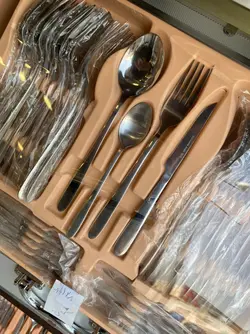 سرویس قاشق چنگال کیف دار