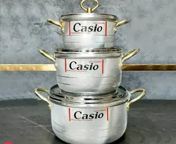 سرویس قابلمه 6 پارچه طرح ترک