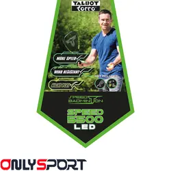 راکت بدمینتون سرعتی تالبوت Talbot Speed 5500 LED
