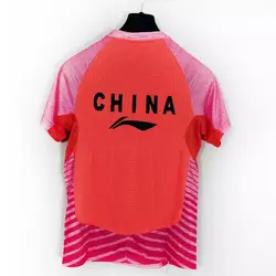 تیشرت ورزشی سایز بزرگ اورجینال زنانه و مردانه لی نینگ صورتی