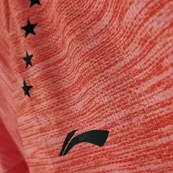 تیشرت ورزشی سایز بزرگ اورجینال زنانه و مردانه لی نینگ نارنجی