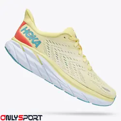 کفش پیاده روی و دویدن هوکا زرد M CLIFTON 8
