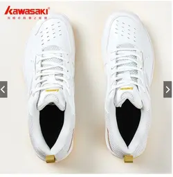 کفش پینگ پنگ بدمینتون اسکواش کاوازاکی K086 سفید