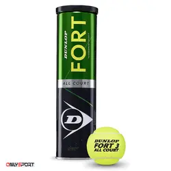 توپ تنیس آل کورت دانلوپ Dunlop Fort All Court (چهار عددی)