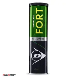 توپ تنیس آل کورت دانلوپ Dunlop Fort All Court (چهار عددی)